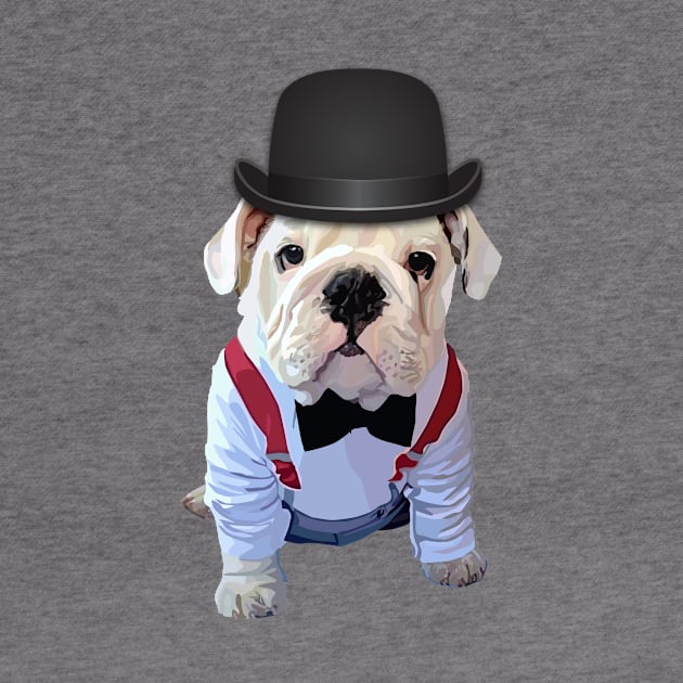 Bulldog Hat by thedailysoe